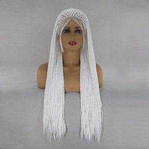 braided wig with lace front